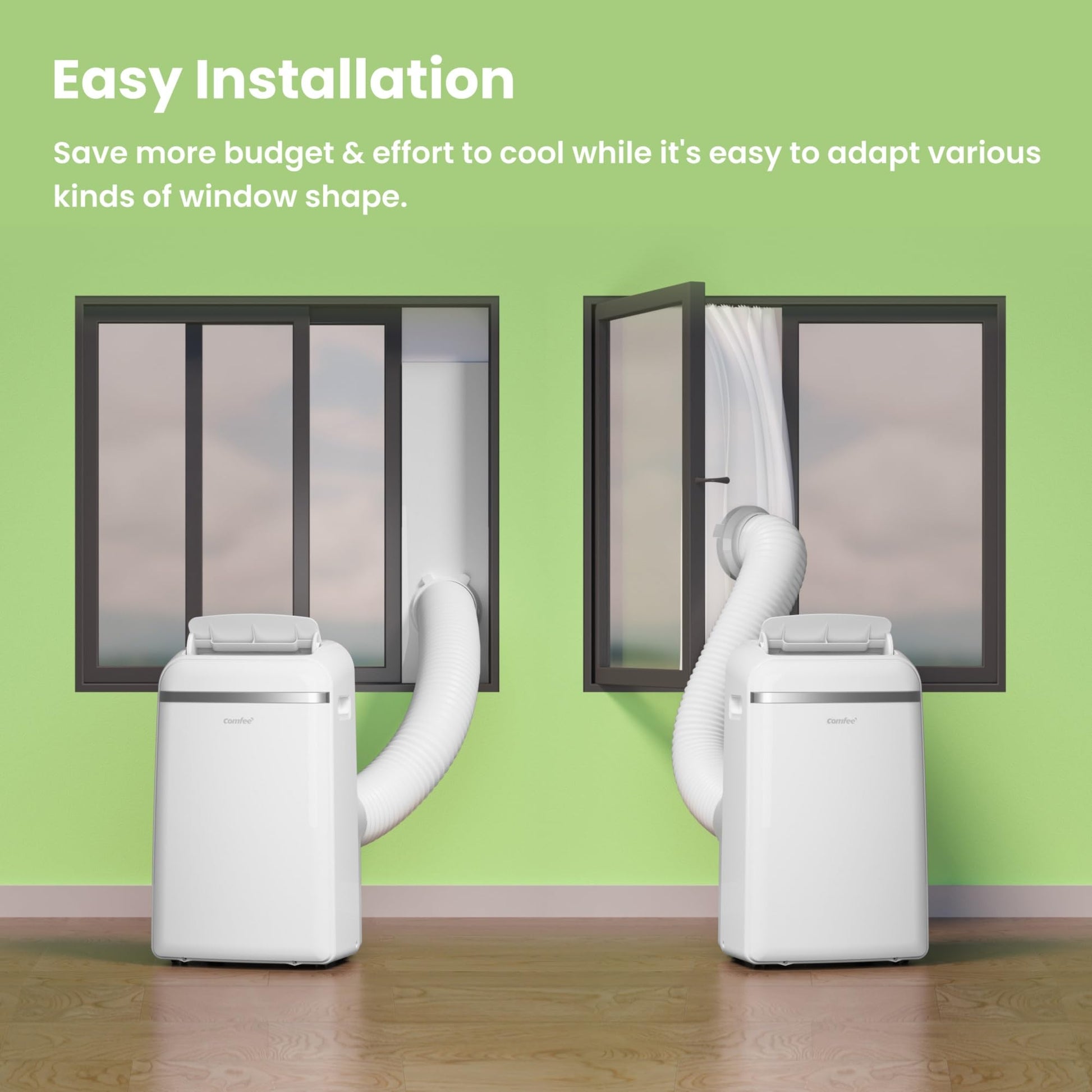 Comfee Mobiles Klimagerät Breezy Cool Pro 2.6,9000 BTU 2,6kW